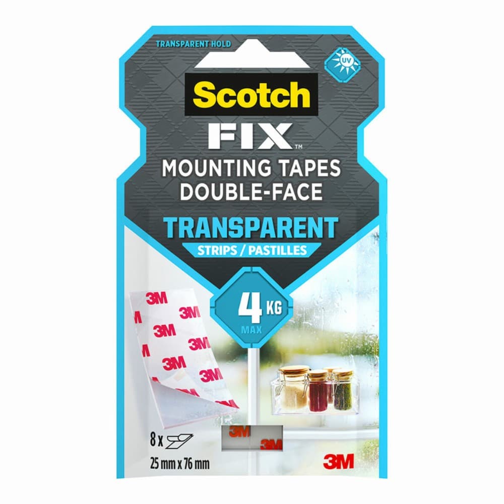 Double Sided Tape Scotch Transparent